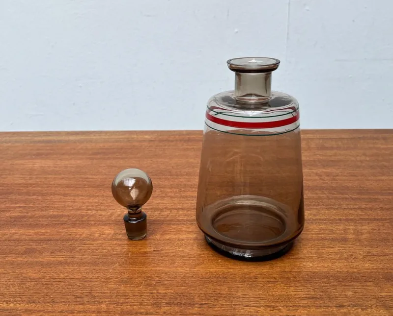 Best Pamono Mid-Century German Glass Carafe, 1960s