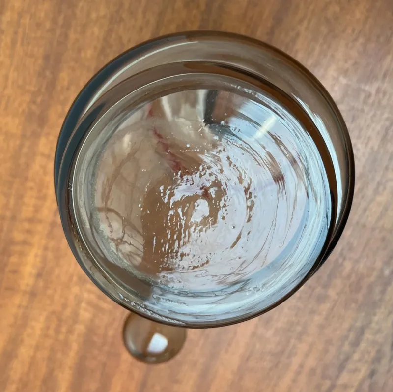 Best Pamono Mid-Century German Glass Carafe, 1960s