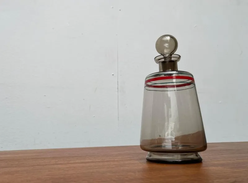 Best Pamono Mid-Century German Glass Carafe, 1960s