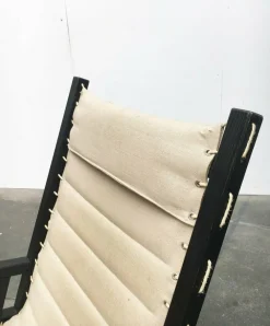 Pamono Mid-Century German Minimalist Safari Rocking Chair from Casala, 1960s><noscript><img width=