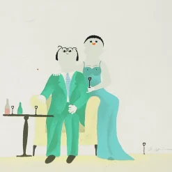Hot Pamono Mid-Century German Paintings from Barbara Oldenburg, Set of 5