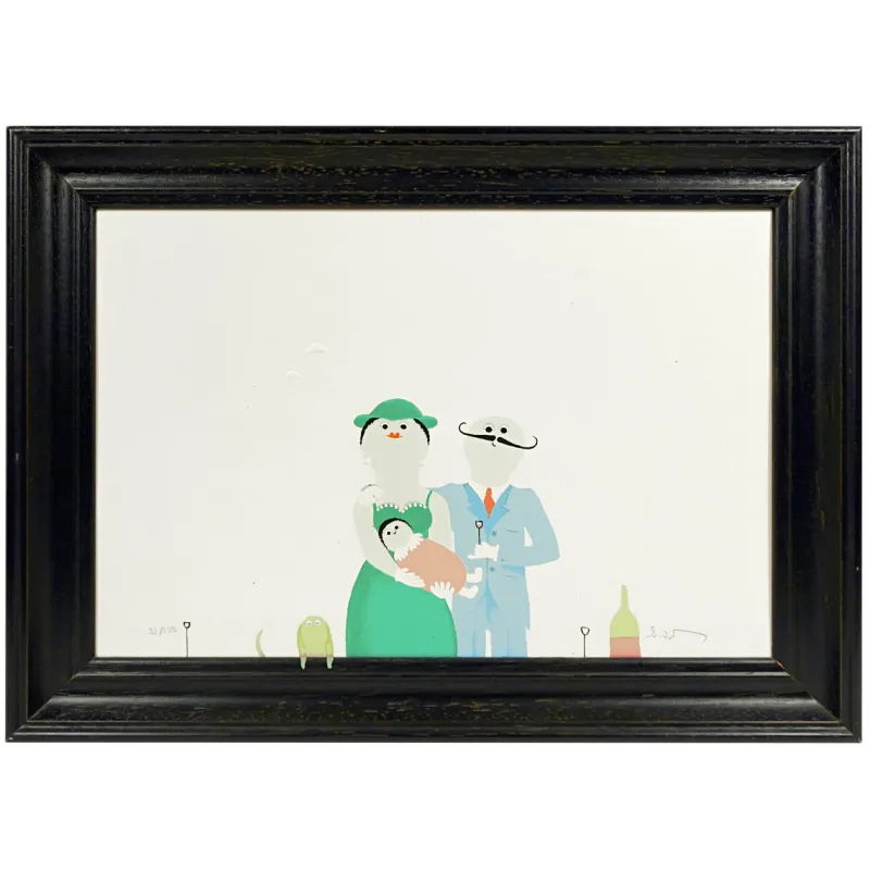 Hot Pamono Mid-Century German Paintings from Barbara Oldenburg, Set of 5