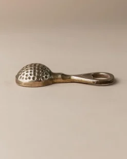 Pamono Mid-Century Golf Ball Bottle Opener in Brass, Italy, 1960s