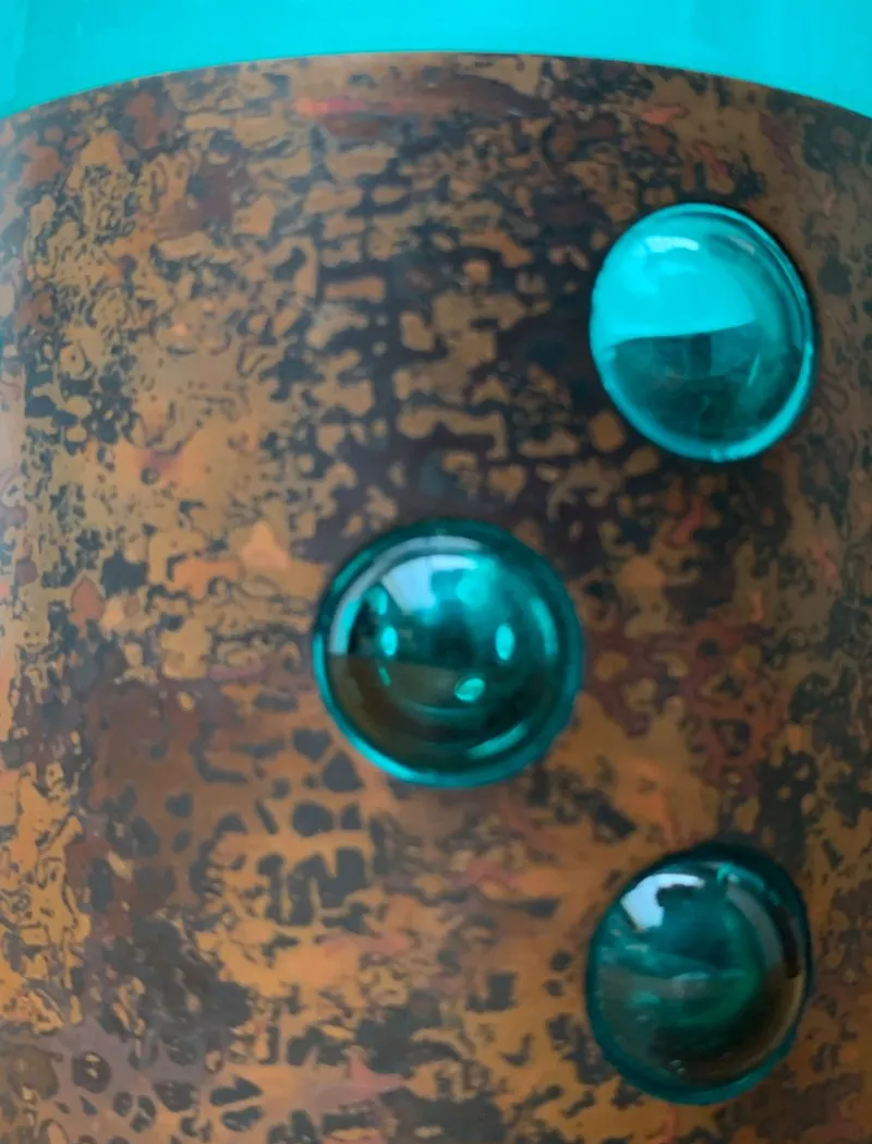 Online Pamono Mid-Century Green Glass & Copper Drinking Glasses by Nanny Still, 1960s, Set of 5