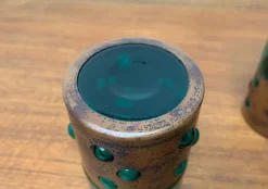 Online Pamono Mid-Century Green Glass & Copper Drinking Glasses by Nanny Still, 1960s, Set of 5