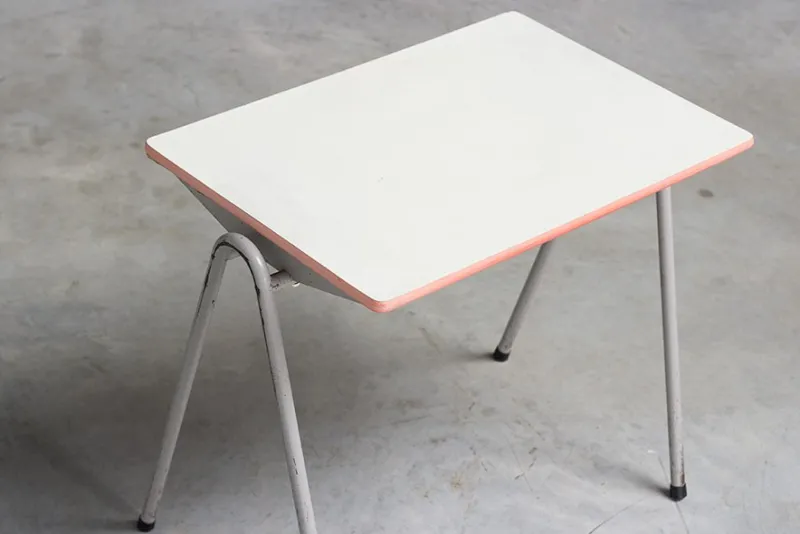 Sale Pamono Mid-Century Industrial Children's Table by Willy Van Der Meeren
