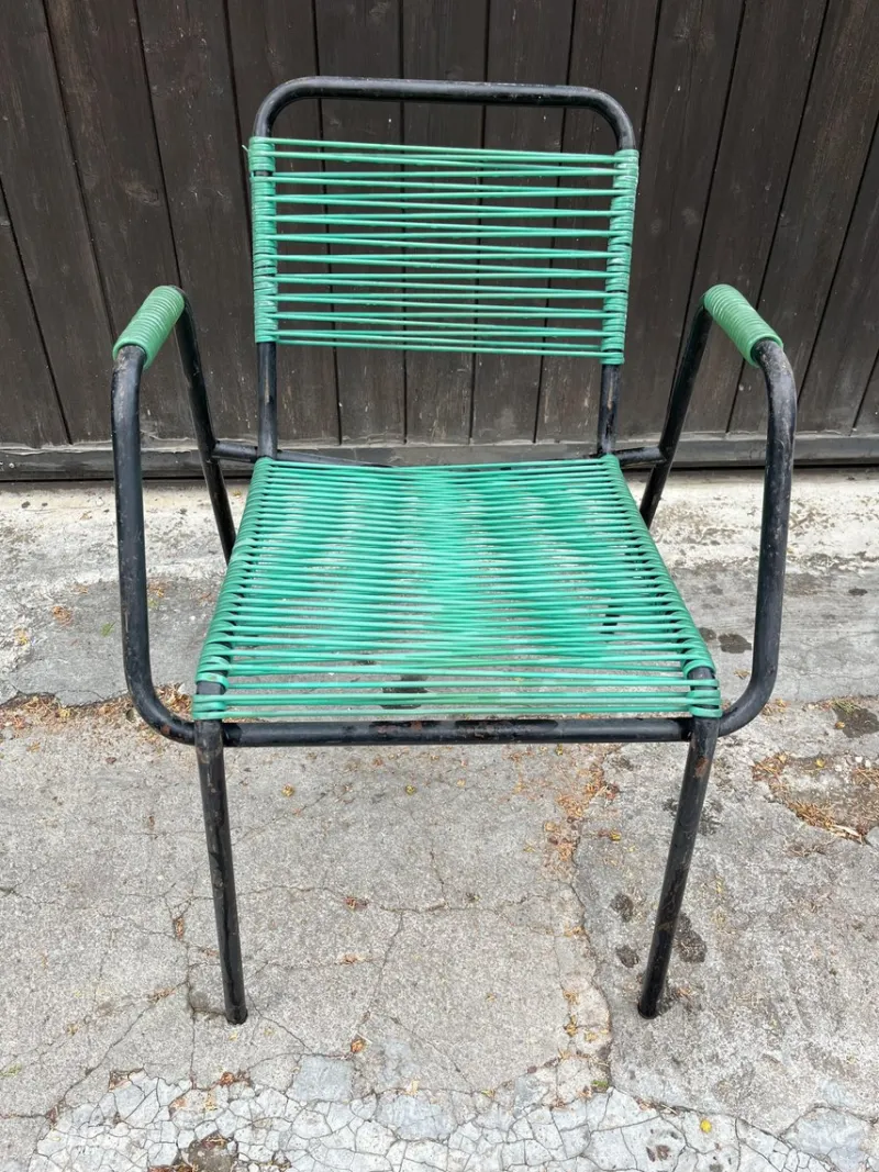 New Pamono Mid-Century Italian Bar Chairs, 1960s, Set of 6