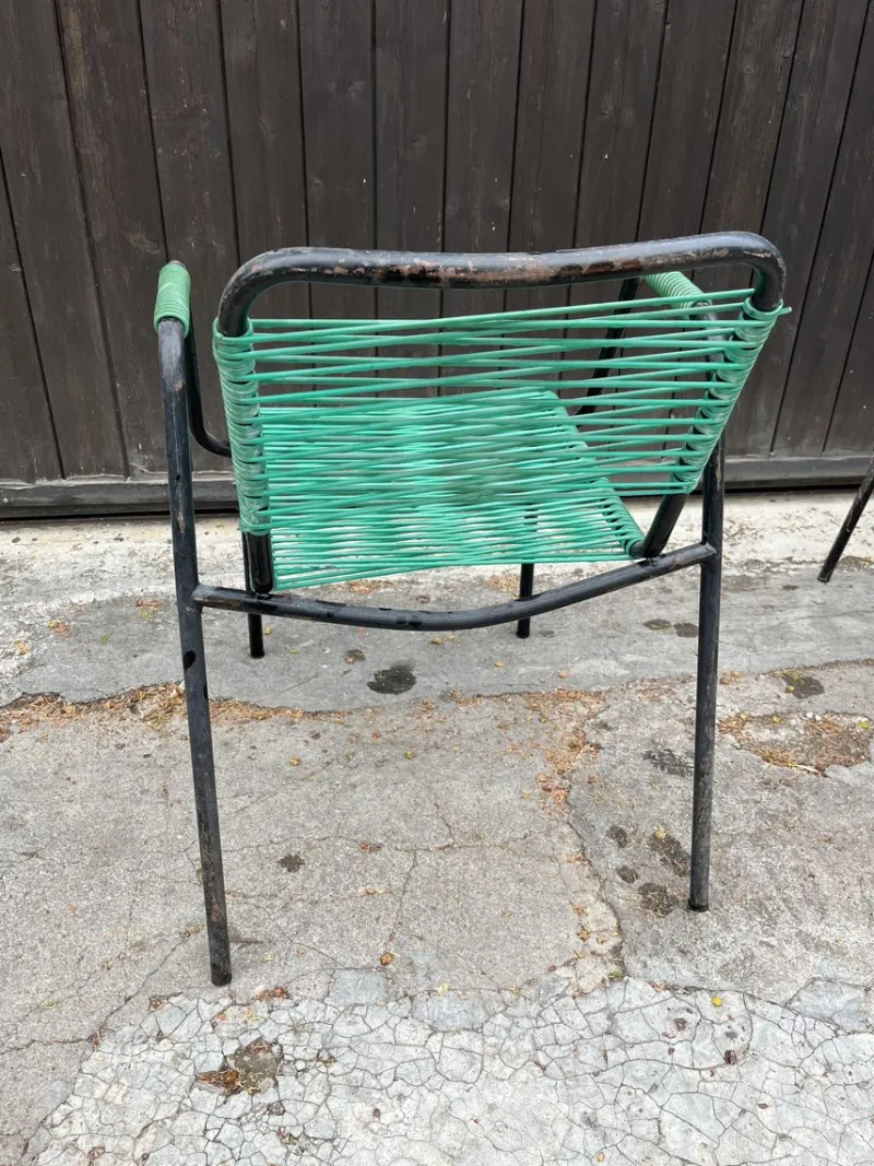 New Pamono Mid-Century Italian Bar Chairs, 1960s, Set of 6