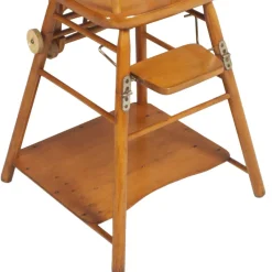 Pamono Mid-Century Italian Beech Children's Highchair, 1960s><noscript><img width=