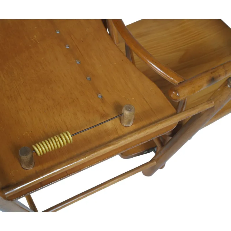 Pamono Mid-Century Italian Beech Children's Highchair, 1960s> Children's Chairs