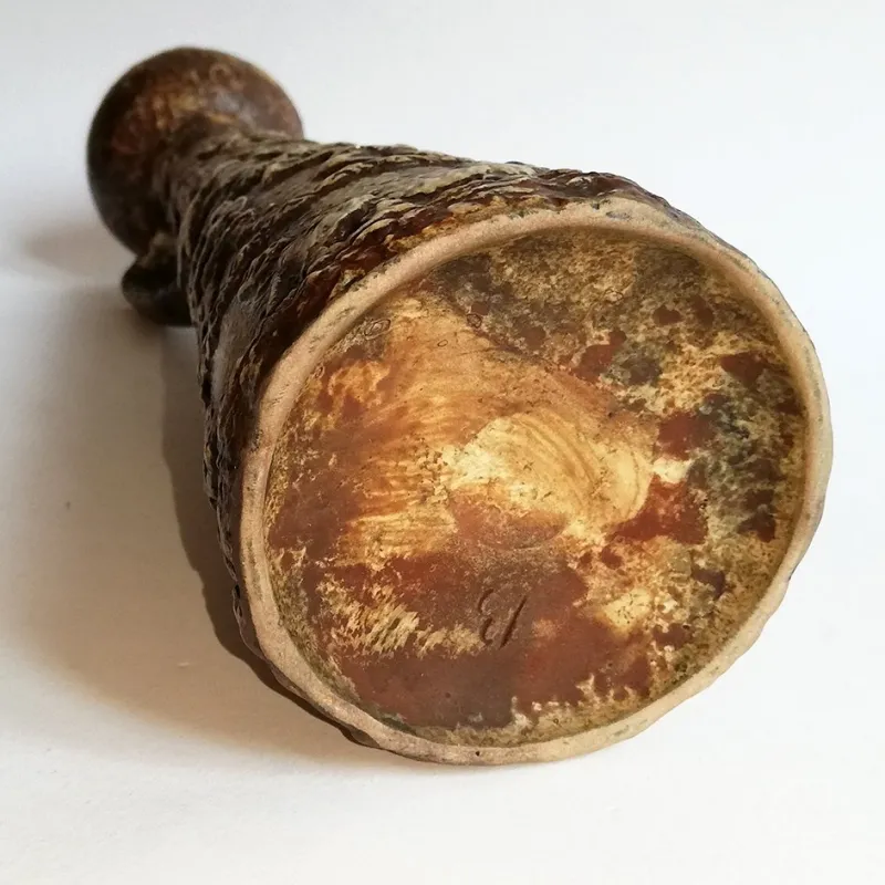 Clearance Pamono Mid-Century Italian Ceramic Candleholder by Aldo Londi for Bitossi