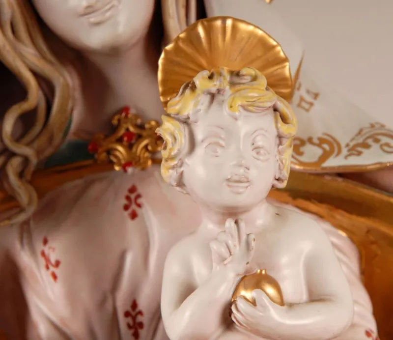 Online Pamono Mid-Century Italian Madonna & Child Sculpture by Eugenio Pattarino, 1960s