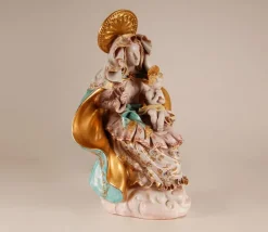 Online Pamono Mid-Century Italian Madonna & Child Sculpture by Eugenio Pattarino, 1960s