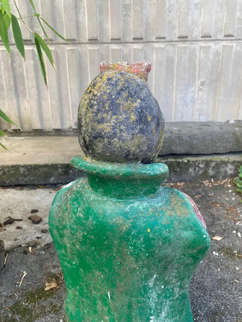 Pamono Mid-Century Italian Modern Concrete Snow White Statue