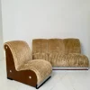 Online Pamono Mid-Century Italian Modular Sofa in Beige Corduroy, 1970s, Set of 5