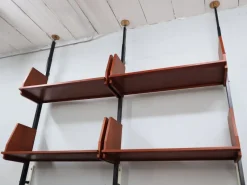 Sale Pamono Mid-Century Italian Modular Wall Unit with Folding Desk, 1950s