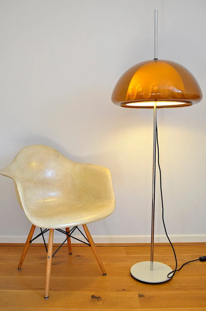 Outlet Pamono Mid-Century Italian Mushroom Floor Lamp from Meblo, 1960s