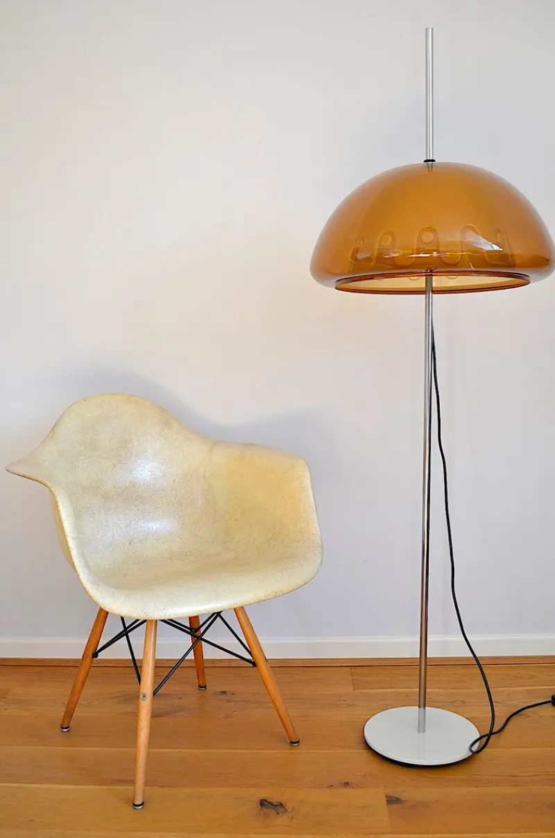Outlet Pamono Mid-Century Italian Mushroom Floor Lamp from Meblo, 1960s