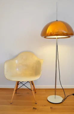 Outlet Pamono Mid-Century Italian Mushroom Floor Lamp from Meblo, 1960s