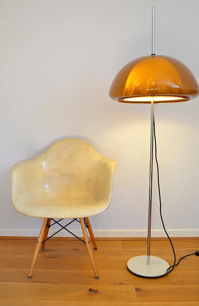 Outlet Pamono Mid-Century Italian Mushroom Floor Lamp from Meblo, 1960s