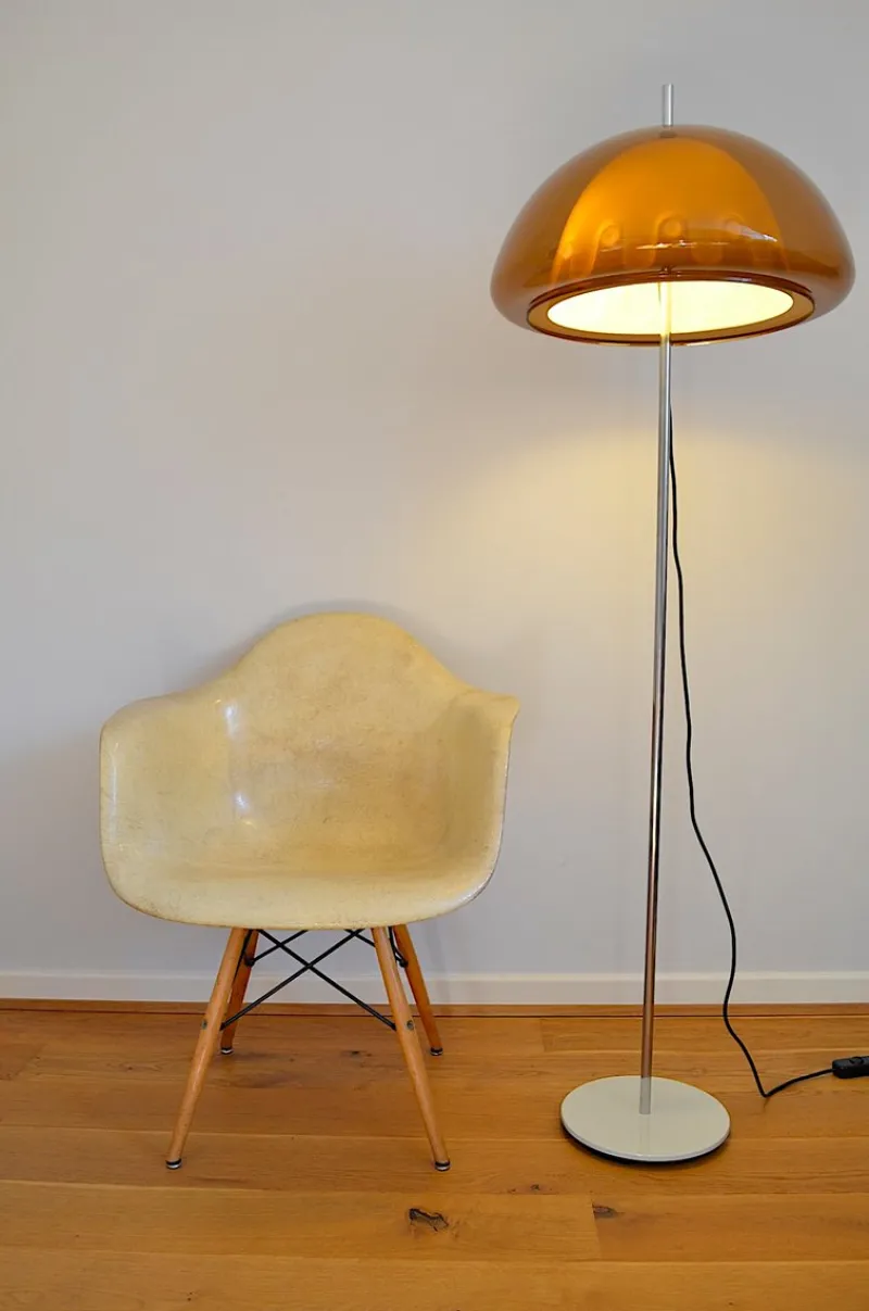Outlet Pamono Mid-Century Italian Mushroom Floor Lamp from Meblo, 1960s