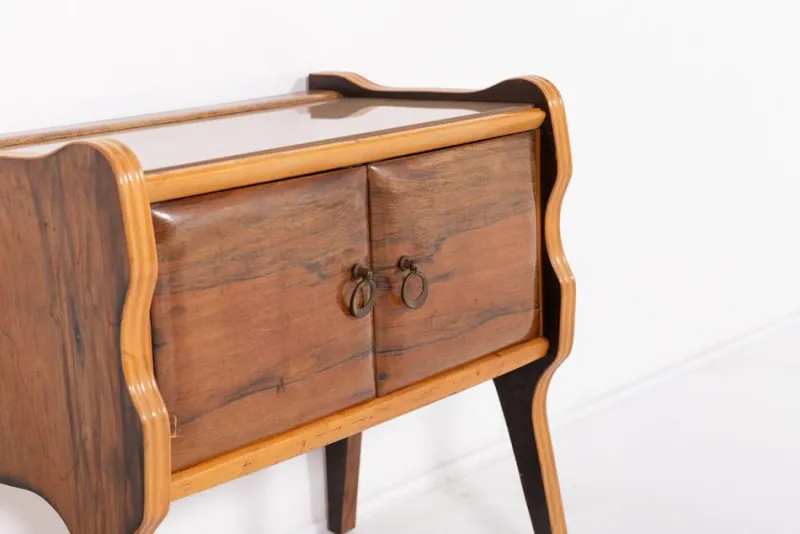 Outlet Pamono Mid-Century Italian Sculptural Nightstands, 1950s, Set of 2