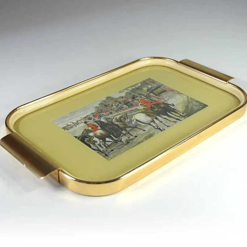 Pamono Mid-Century Italian Serving Tray from MB Italy, 1970s> Trays