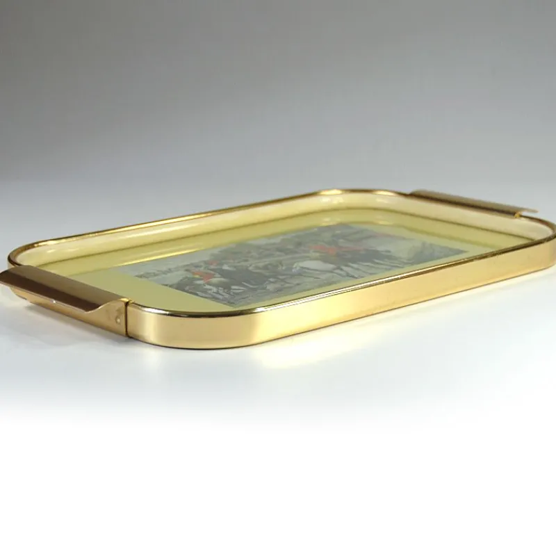 Pamono Mid-Century Italian Serving Tray from MB Italy, 1970s> Trays