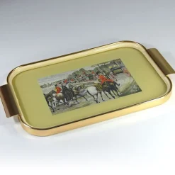 Pamono Mid-Century Italian Serving Tray from MB Italy, 1970s><noscript><img width=