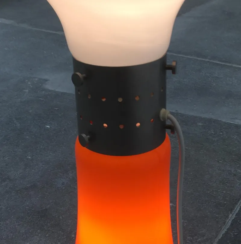 Pamono Mid-Century Italian Space Age Model Birillo Murano Glass Floor Lamp, 1960s> Floor Lamps