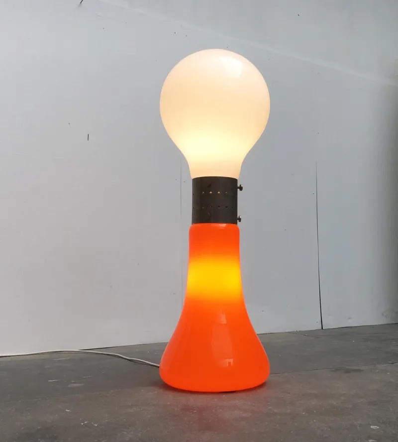Pamono Mid-Century Italian Space Age Model Birillo Murano Glass Floor Lamp, 1960s> Floor Lamps