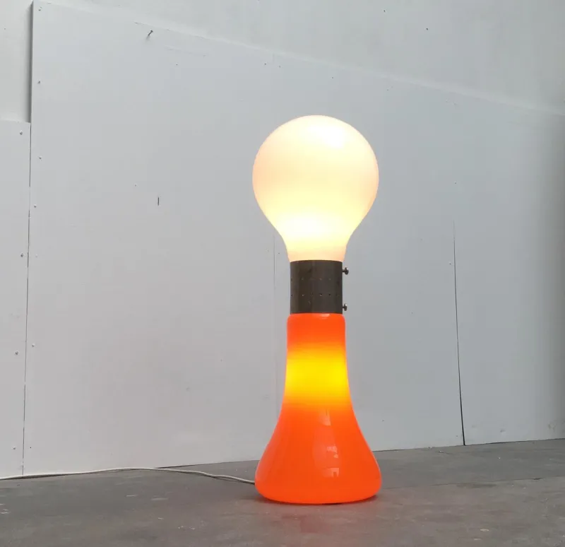 Pamono Mid-Century Italian Space Age Model Birillo Murano Glass Floor Lamp, 1960s> Floor Lamps