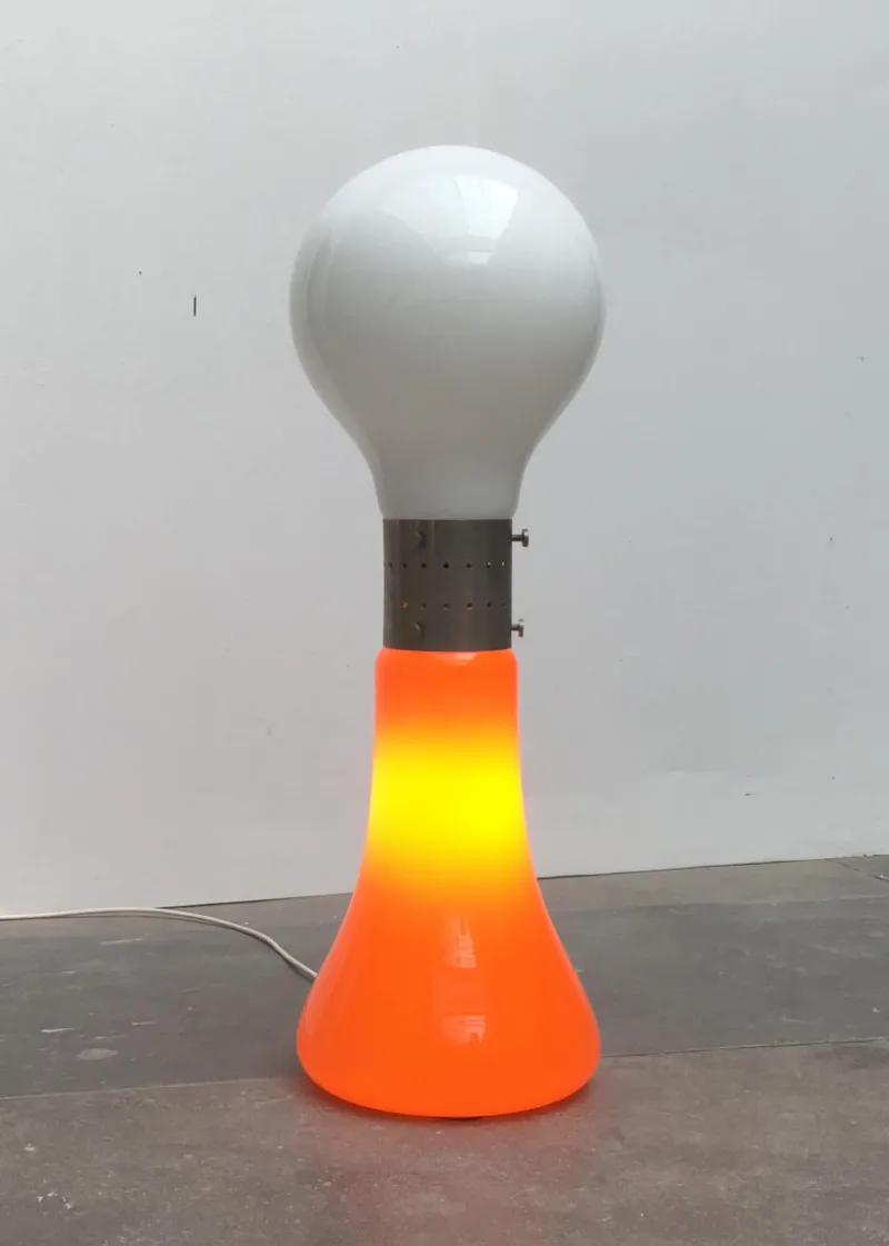 Pamono Mid-Century Italian Space Age Model Birillo Murano Glass Floor Lamp, 1960s> Floor Lamps
