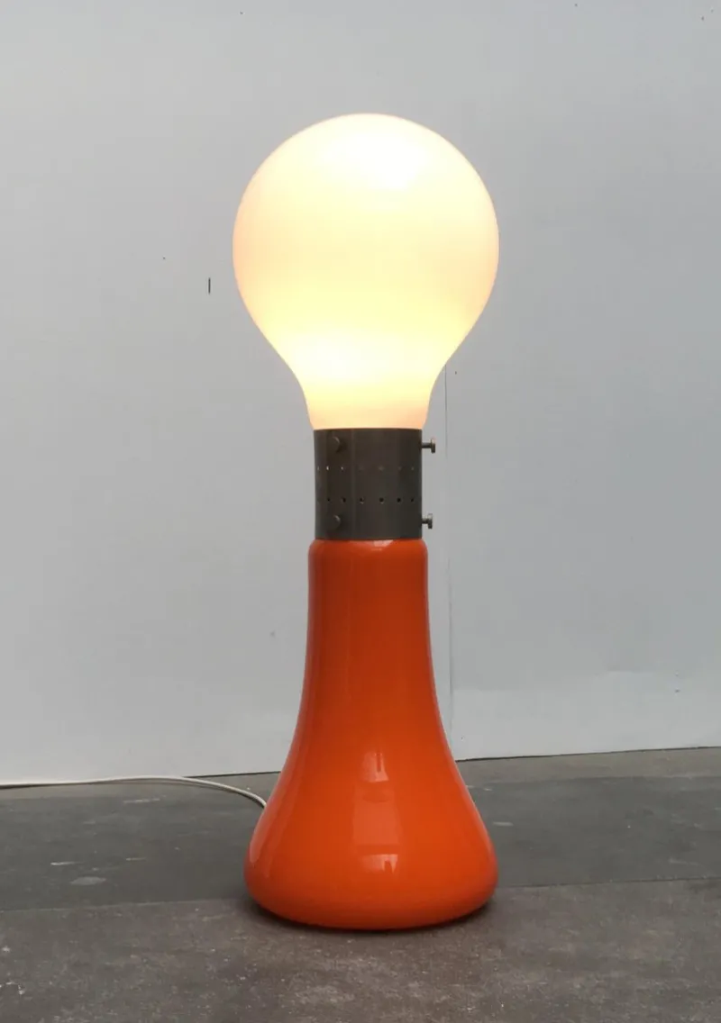 Pamono Mid-Century Italian Space Age Model Birillo Murano Glass Floor Lamp, 1960s> Floor Lamps