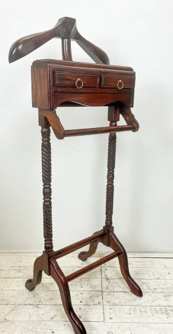 Clearance Pamono Mid-Century Italian Teak Valet Stand, 1970s