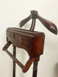 Clearance Pamono Mid-Century Italian Teak Valet Stand, 1970s