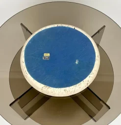 Outlet Pamono Mid-Century Italian Vide-Poche Dish in Travertine by Fratelli Mannelli, 1970s