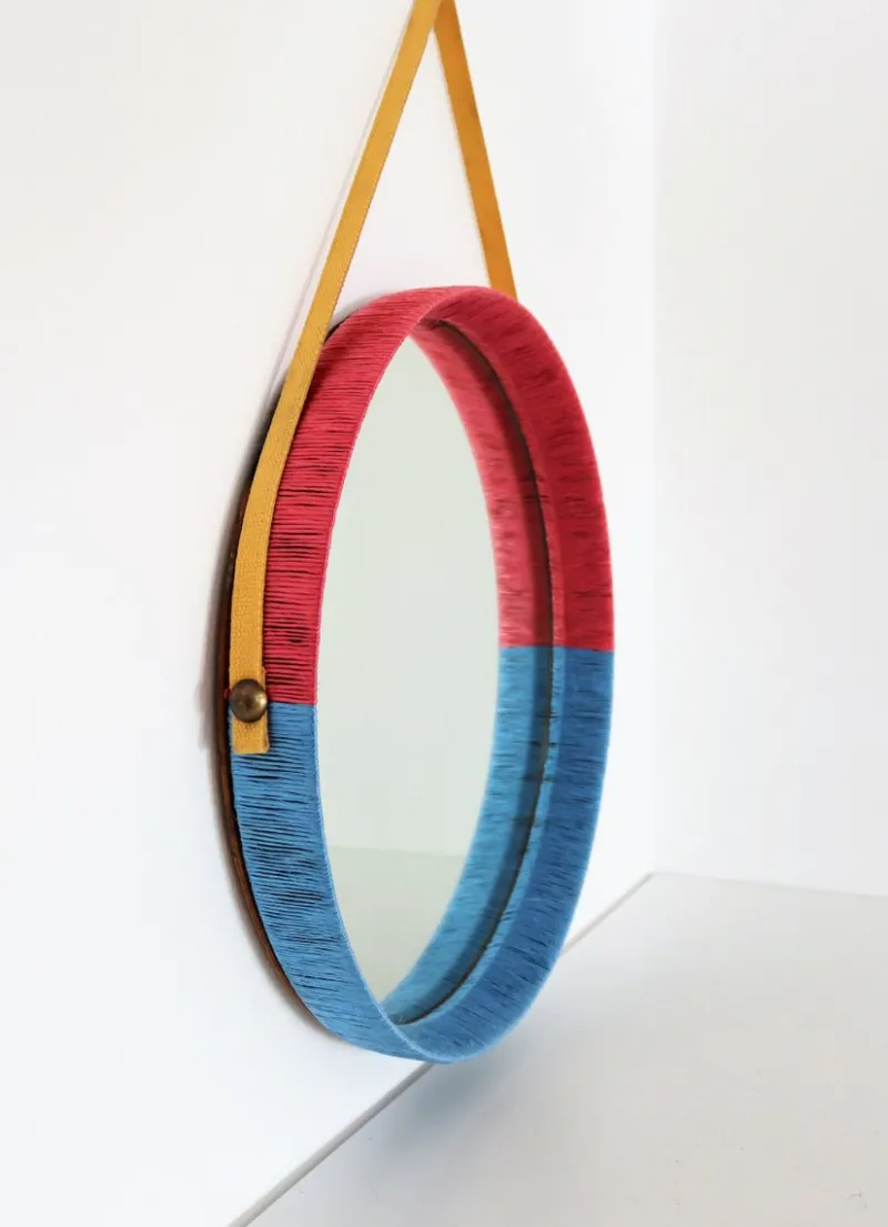 Pamono Mid-Century Italian Wall Mirror, 1960s> Mirrors