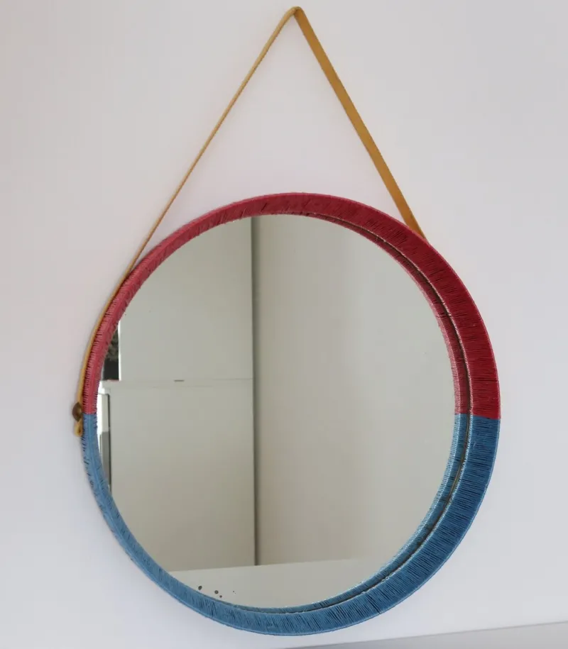 Pamono Mid-Century Italian Wall Mirror, 1960s> Mirrors