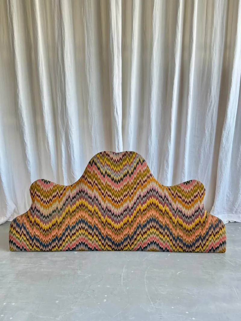 Pamono Mid-Century Italian Woven Wool Headboard from Missoni, 1970s> Beds & Bedroom Sets