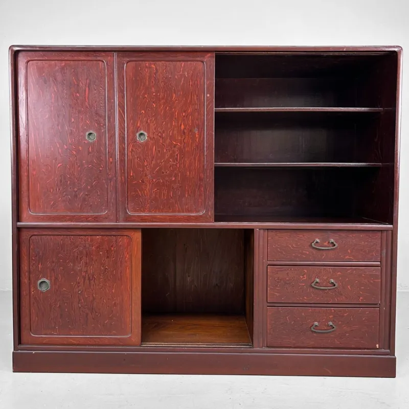 Pamono Mid-Century Japanese Cha Tansu Tea Cabinet, 1950s> Cabinets & Wardrobes