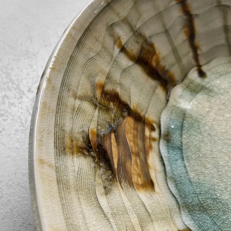 Pamono Mid-Century Japanese Organic Ceramic Art Bowl, 1960s> Bowls