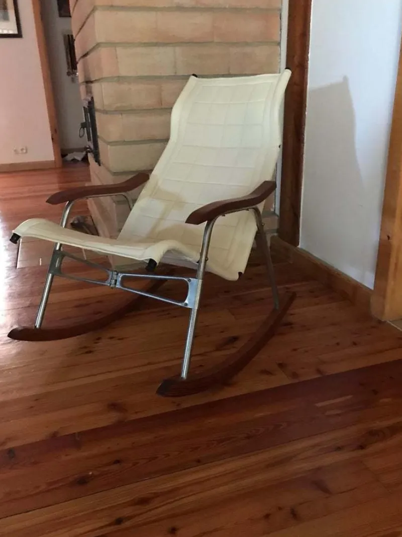 Pamono Mid-Century Japanese Rocking Chair by Takeshi Nii> Rocking Chairs