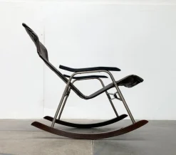 Pamono Mid-Century Japanese Space Age Folding Rocking Chair by Takeshi Nii, 1960s> Rocking Chairs