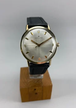 Sale Pamono Mid-Century 10K Gold Modern Hamilton Mechanical Wristwatch, 1960