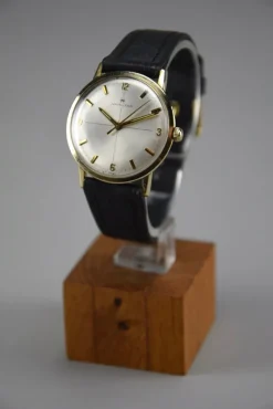 Sale Pamono Mid-Century 10K Gold Modern Hamilton Mechanical Wristwatch, 1960