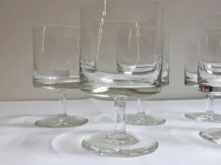 Pamono Mid-Century Kiruna Series Glasses by Klaus Breit for Wiesenthalhütte, 1964, Set of 6