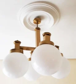 Sale Pamono Mid-Century Lamp in Brass and Opal Glass attributed to Gaetano Sciolari, 1970s