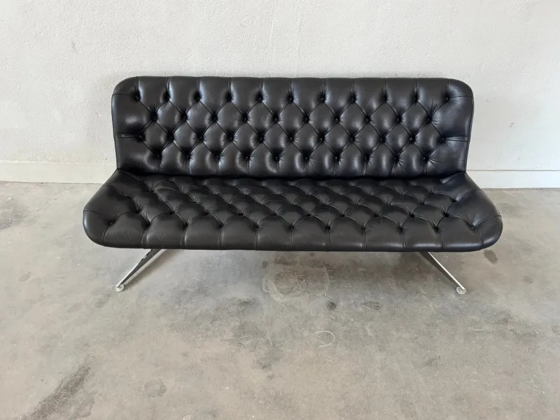 Sale Pamono Mid-Century Leather Sofa, 1960s