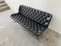 Sale Pamono Mid-Century Leather Sofa, 1960s